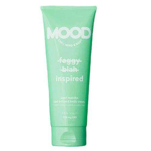 Mood Chill Mind & Body Foggy Blah Inspired Iced Matcha CBD-Infused Body Cream, 150 mg - OleBella
