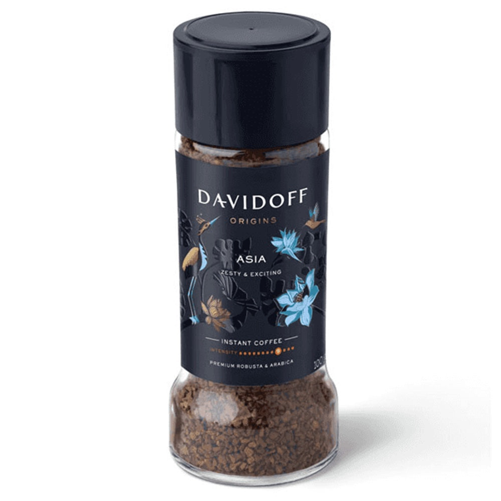 Davidoff Origins Asia Zesty & Exciting Instant Coffee 100% Arabica, 100 g