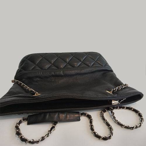 Authentic Chanel Metalasse Chain Tote Bag - OleBella