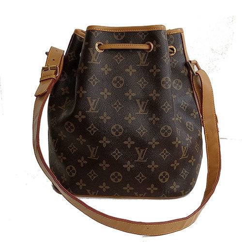 Authentic Louis Vuitton Noe Monogram Bucket Handbag - OleBella