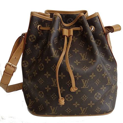 Authentic Louis Vuitton Noe Monogram Bucket Handbag - OleBella