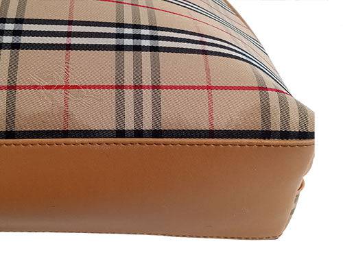 Authentic Burberry London Plaid Canvas Handbag - OleBella