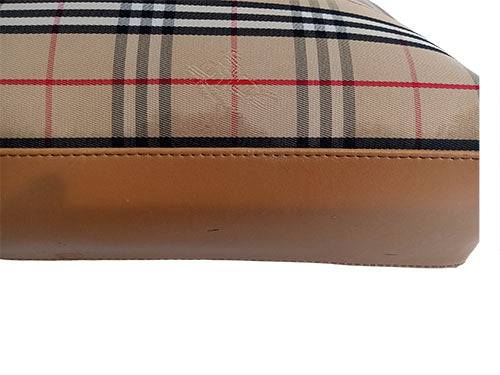 Authentic Burberry London Plaid Canvas Handbag - OleBella