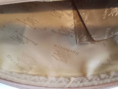 Authentic Burberry London Plaid Canvas Handbag - OleBella