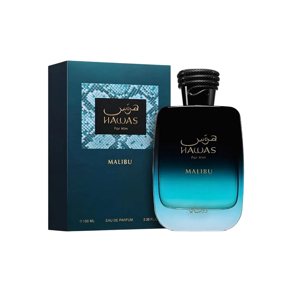 Rasasi Hawas Malibu EDP, 3.4 oz / 100 ml by Rasasi