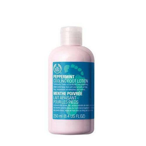 The Body Shop Peppermint Cooling Foot Lotion, 8.4 oz - OleBella