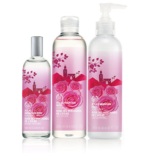 The Body Shop Atlas Mountain Rose 3-pc Gift Set - OleBella