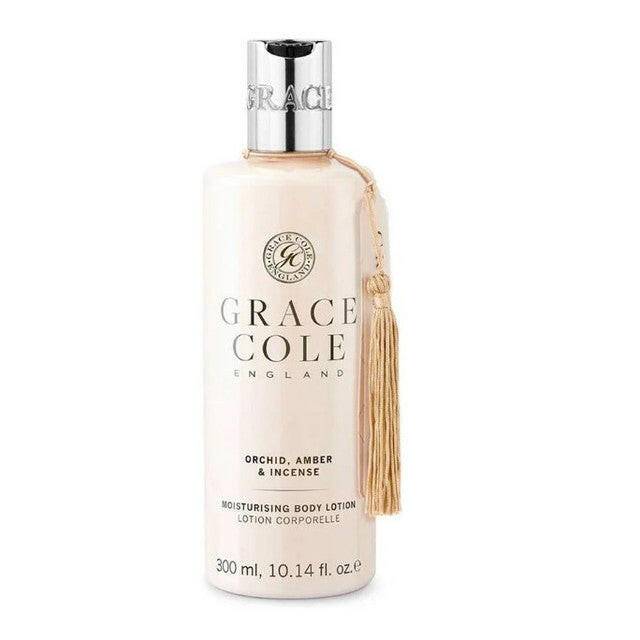 Grace Cole Orchid, Amber & Incense Moisturizing Body Lotion, 10.14 oz - OleBella