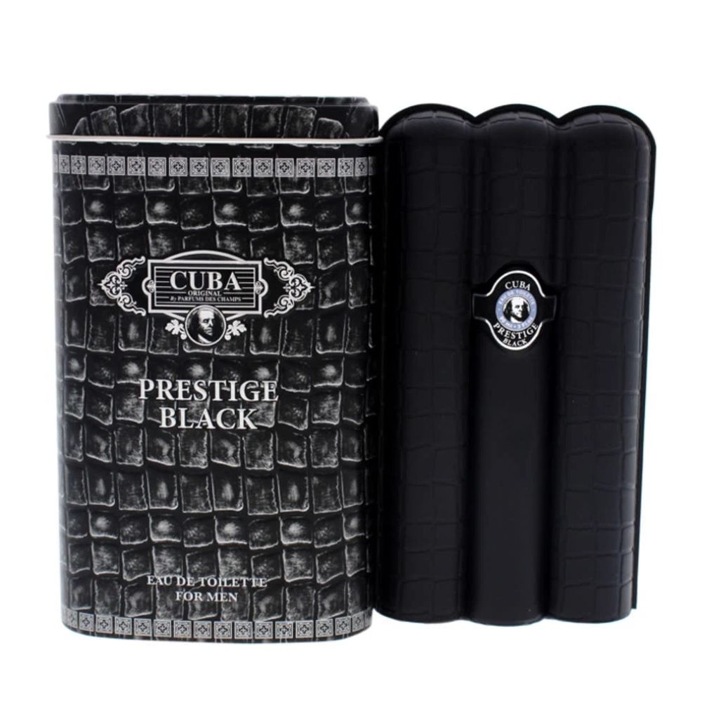 Cuba Prestige Black by Cuba, 3 oz EDT Spray for Men