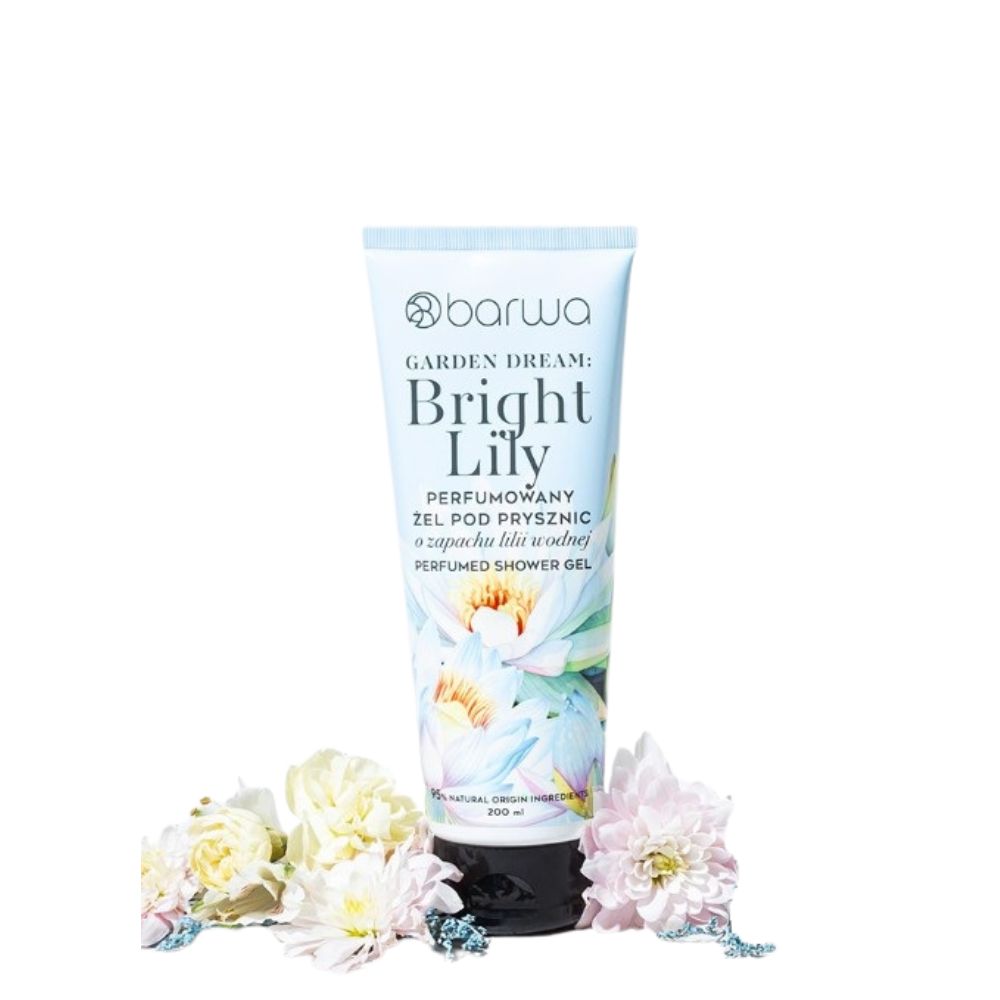 Barwa Garden Dream Bright Lily Perfumed Hand Cream Vitamins & Almond Oil 8.45 oz