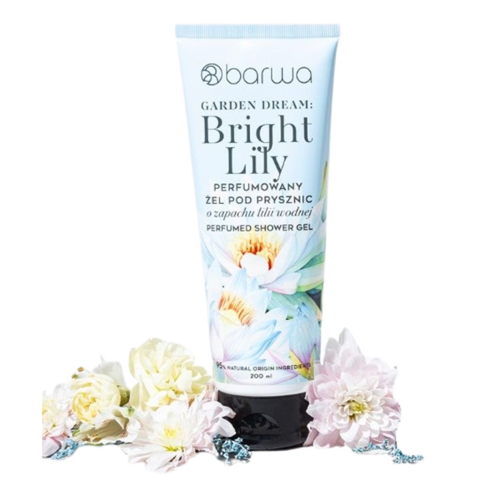 Barwa Garden Dream Bright Lily Perfumed Hand Cream Vitamins & Almond Oil 8.45 oz