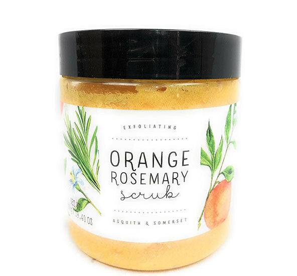 Asquith & Somerset England Orange Rosemary Scrub, 19.40 oz - OleBella