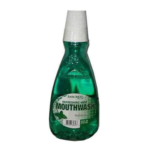 Assured Refreshing Mint Mouthwash Freshens Breath, 24 oz - OleBella