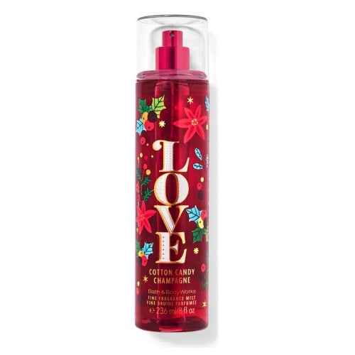 Bath and Body Works Love Cotton Candy Champagne Fine Fragrance Mist 8 oz-Clearance - OleBella