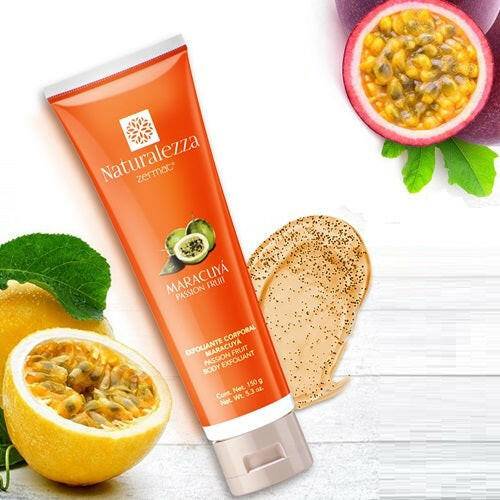 Naturalezza Passion Fruit Body Exfoliant, 5.3 oz - OleBella