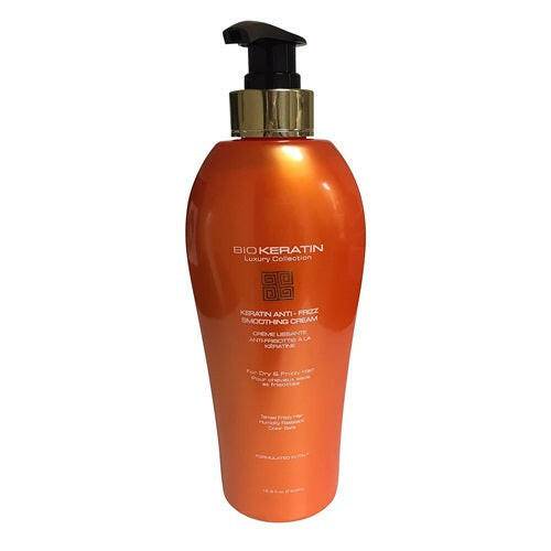 Bio Keratin Luxury Collection Anti Frizz Smoothing Leave - In Cream 16.9 oz - OleBella
