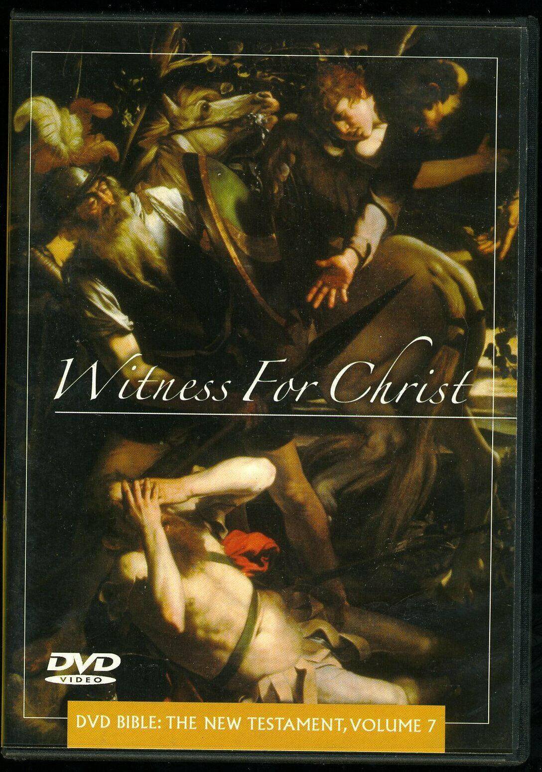 DVD Bible - Vol. 7: Witness for Christ (DVD, 2006 - OleBella