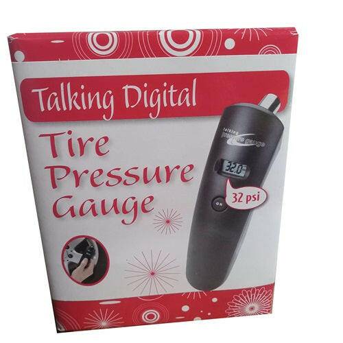 Talking Digital Tire Pressure Gauge 32 psi - OleBella