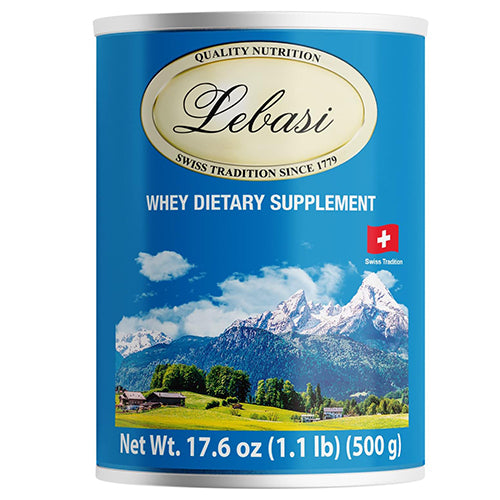 Lebasi Lactoserum- Swiss Whey Dietary Powder (Suero de Leche Lebasi), 500 g - 24 Pack - OleBella