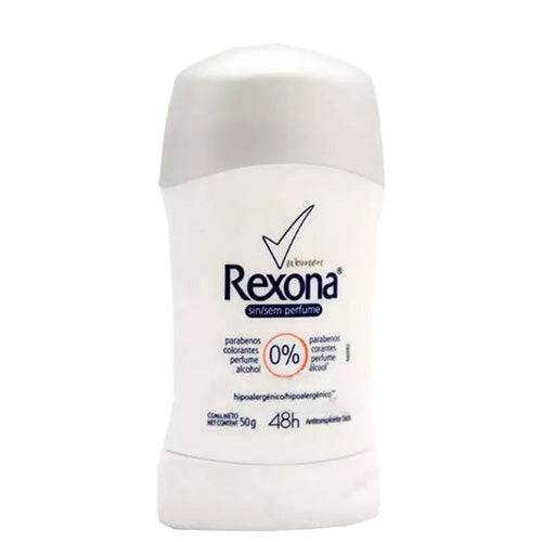 Rexona Women Antibacterial 10X Protection 48h Antitranspirante Stick 0% Alcohol, 50 g - OleBella