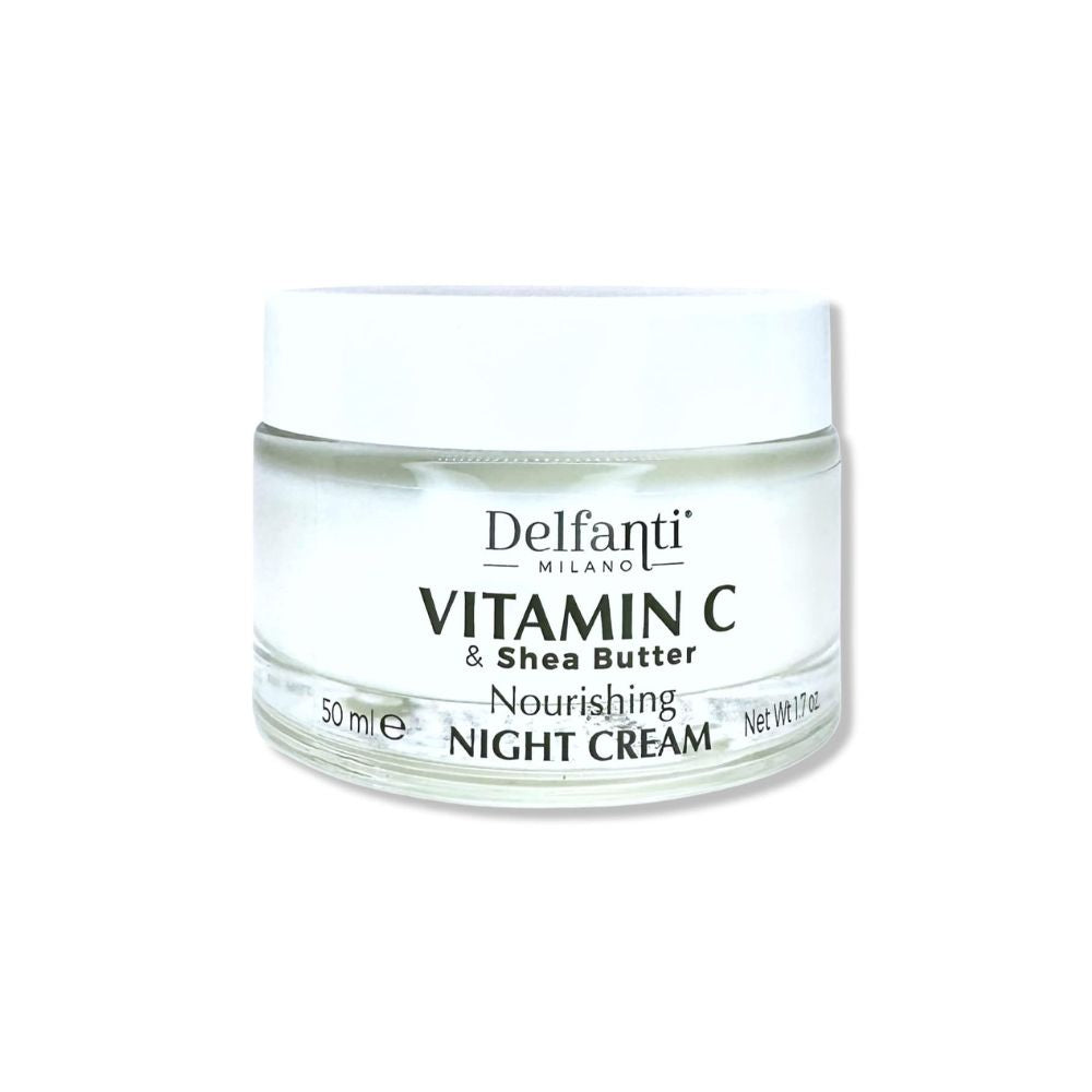 Delfanti Milano Vitamin C & Shea Butter Nourishing Night Cream, 1.7 oz
