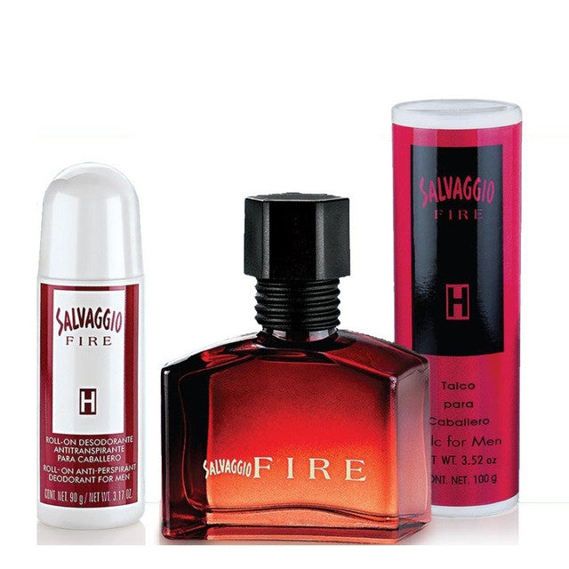Armand Dupree Salvaggio Fire 3-pc Fragrance Gift Set for Men: EDT, 1.69/BT, 3.52 oz/Deo, 3.17 oz - OleBella