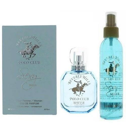 Beverly Hills Polo Club Sexy Sheer EDP, 2.5 oz -Free Body Mist, 2.5 oz - OleBella