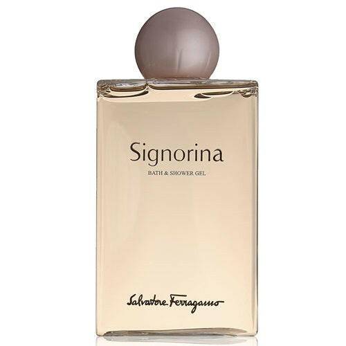 Salvatore Ferragamo Signorina Bath & Shower Gel, 6.8 oz - OleBella