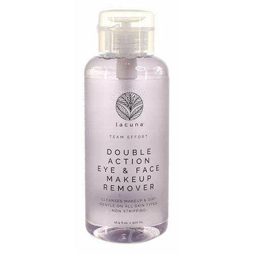 Lacuna Double Action Eye & Face Makeup Remover, 16.9 oz - OleBella
