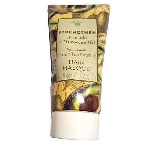 Bolero Strenghthen Avocado + Moroccan Oil Infused with Green Tea Extract Hair Masque, 5 oz - OleBella