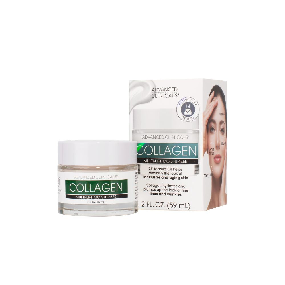 Advanced Clinicals Collagen Multi-Lift Moisturizer, 2 oz