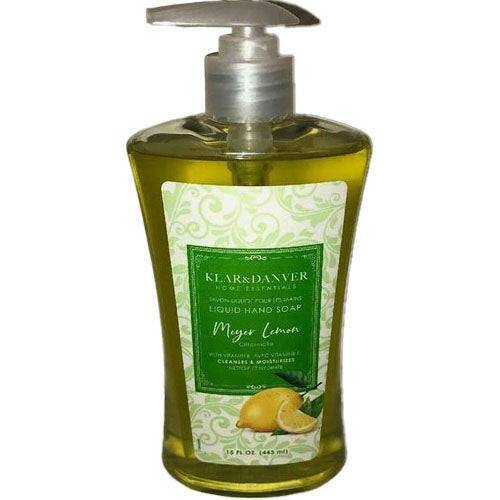 Klar & Danver Meyer Lemon Hand Soap, 15 oz - OleBella