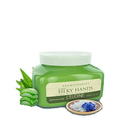 L'eudine Silky Hands Dead Sea Scrub, 6 oz - OleBella