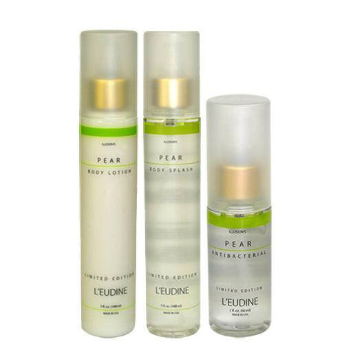 L'eudine Pear 3-piece Bath Body Gift Set - OleBella
