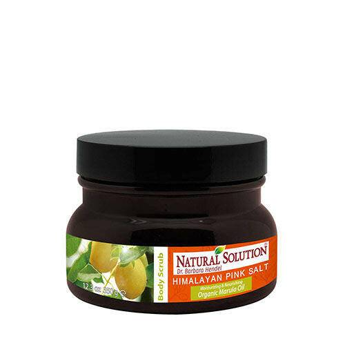 Himalayan Pink Salt Body Scrub with Organic Marula, 12.3oz - OleBella