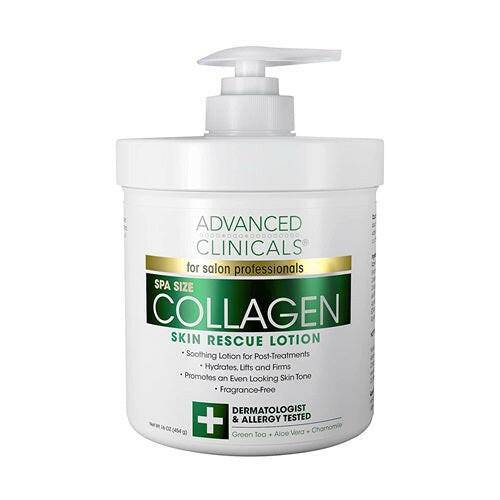 Advannced Clinicals Collagen Skin Rescue Lotion, 16 oz - OleBella