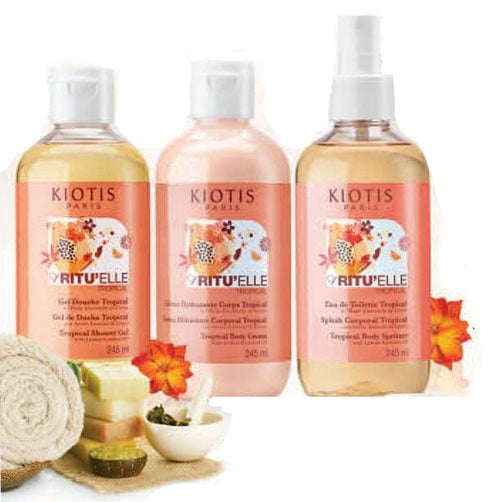 Kiotis Ritu"Elle Tropical 3-piece Bath & Body Gift Set - OleBella