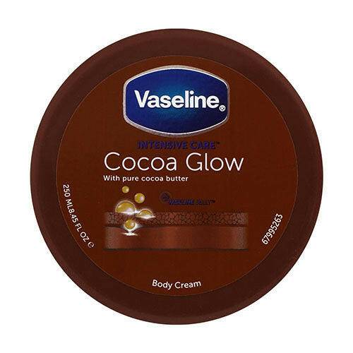 Vaseline Cocoa Glow Body Cream, 2.53 oz - OleBella