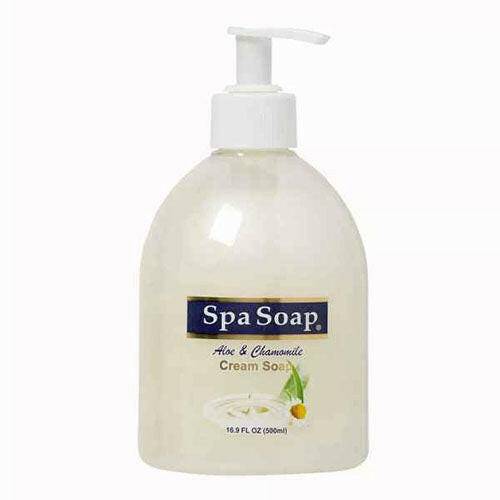 Spa Soap Aloe & Camomile Cream Soap, 16.9 oz - OleBella