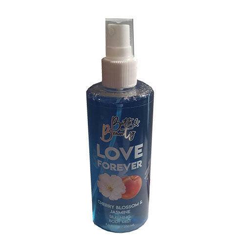 Bath & Beauty Love Forever Cherry Blossom & Jasmine Body Mist Spray 8.4 oz - OleBella