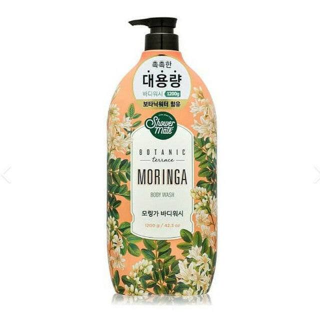 Shower Mate Total Body Care ~ Botanic Moringa Body Wash, 42.3 oz - OleBella