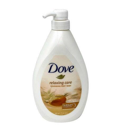 Dove Relaxing Care Nourishing Body Wash Shea Butter & Vanilla, 27.05 oz - OleBella