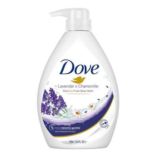 Lavender & Camomile Dove Go Fresh Body Wash, 33.8 oz - OleBella