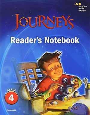 Journeys Reader's Notebook, 4 Grade - OleBella
