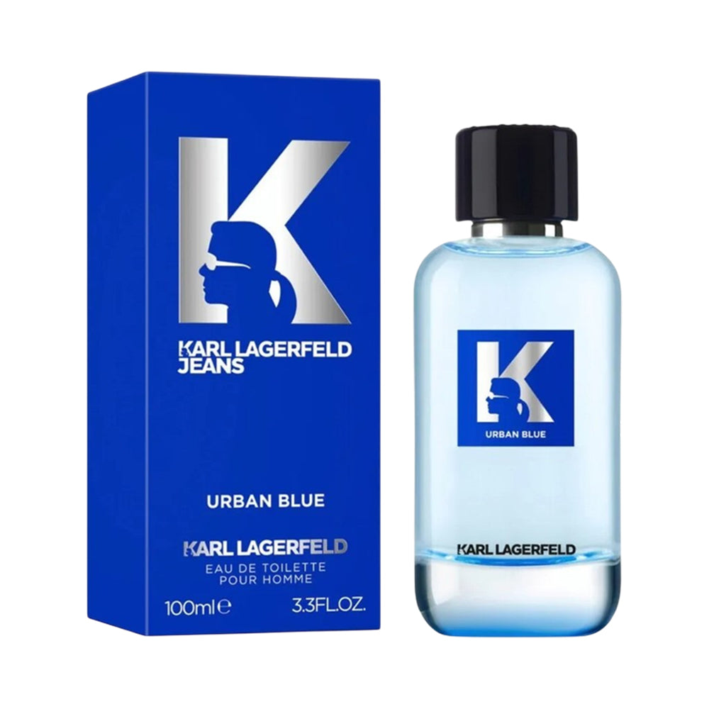 Karl Lagerfeld Jeans Urban Blue EDT, 3.4 oz / 100 ml by Karl