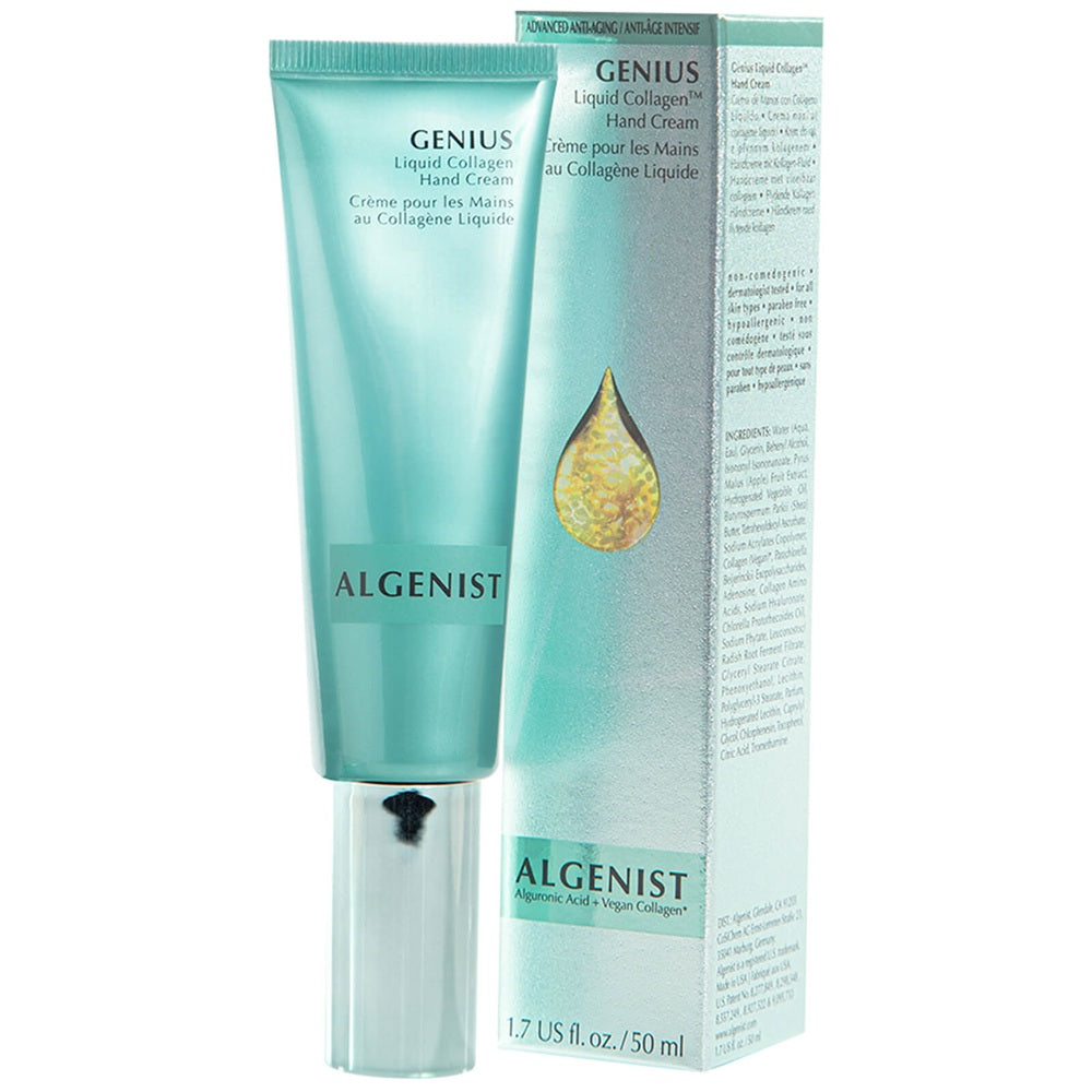 Algenist Genius Liquid Collagen Hand Cream, 1.7 oz | UPC 818356021064