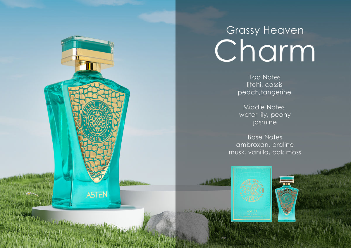 Asten Grassy Heaven Charm 09 EDP 3.4 oz / 100 ml