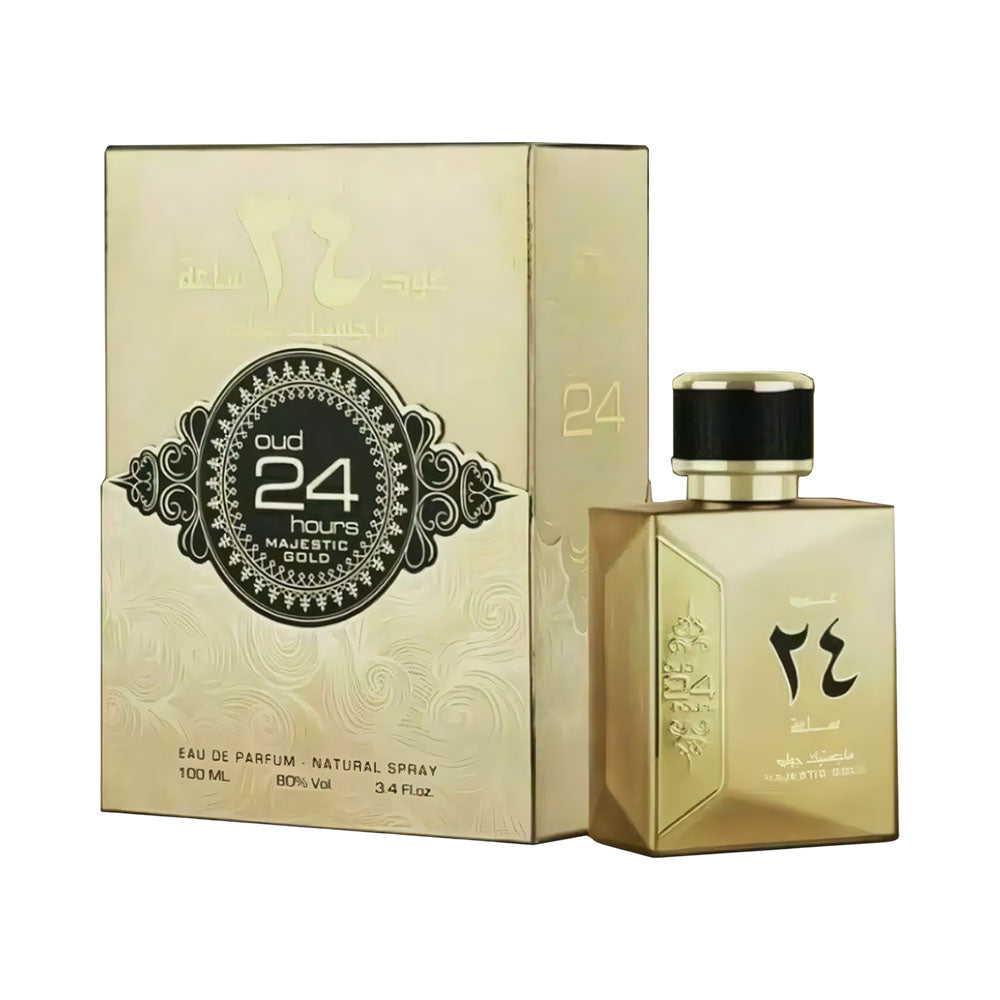 Ard Al Zaafaran OUD 24 Hours Majestic Gold EDP, 3.4 oz / 100 ml by Ard Al Zaafaran