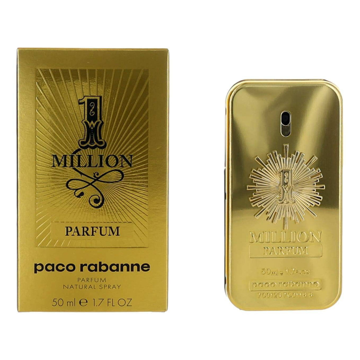 1 Million by Paco Rabanne, 1.7 oz Parfum Spray for Men - OleBella