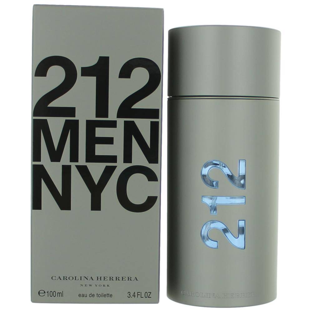 212 by Carolina Herrera, 3.4 oz EDT Spray for Men - OleBella